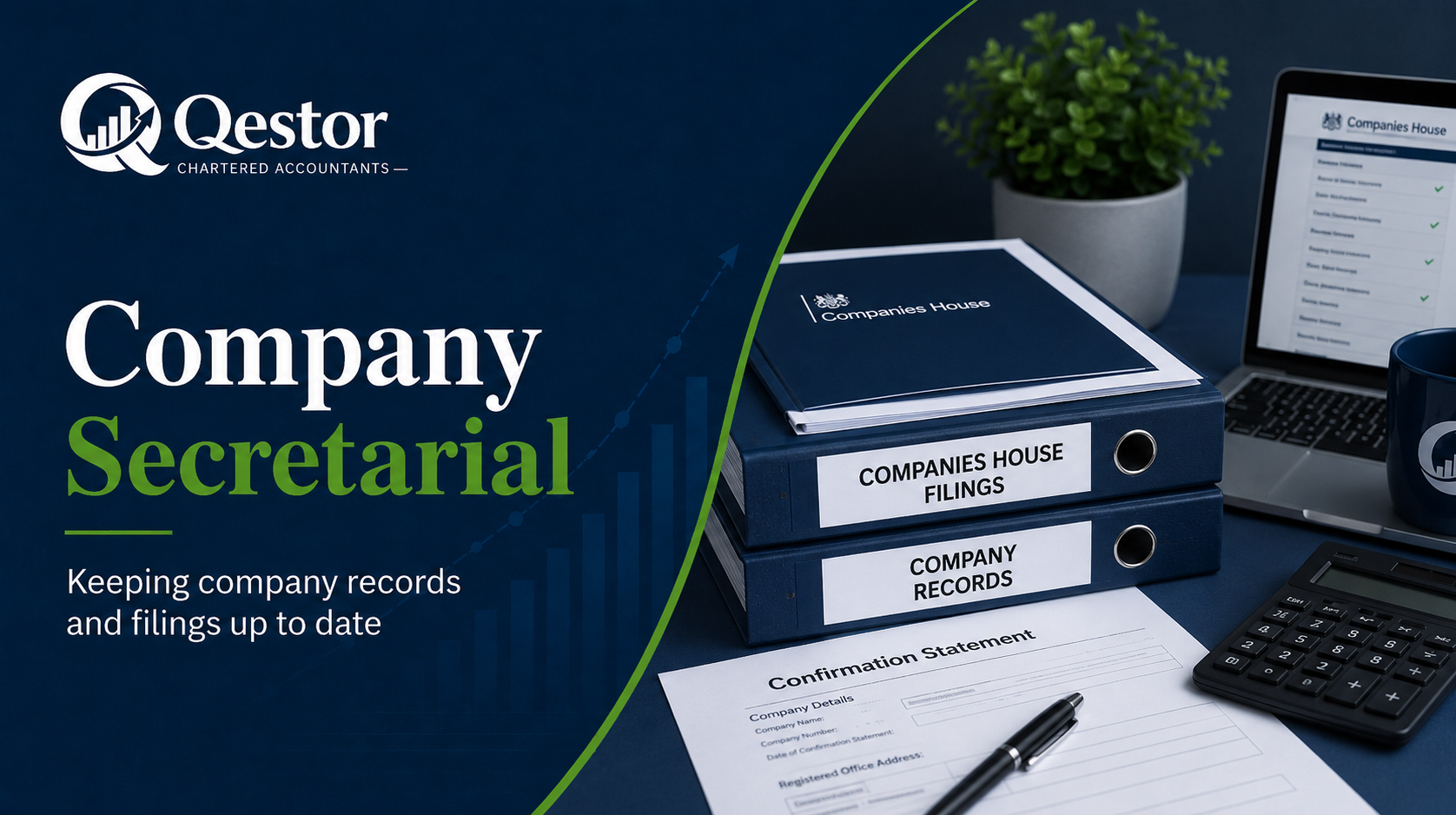 Companies House filing and confirmation statement for limited company